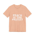Folded peach Peach Is the Protest impeach Trump movement t-shirt by Peach2Impeach